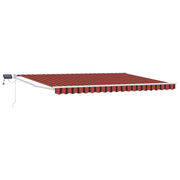 Tenda da Sole | Tenda retrattile manuale con LED 4 ¡Á 3 m