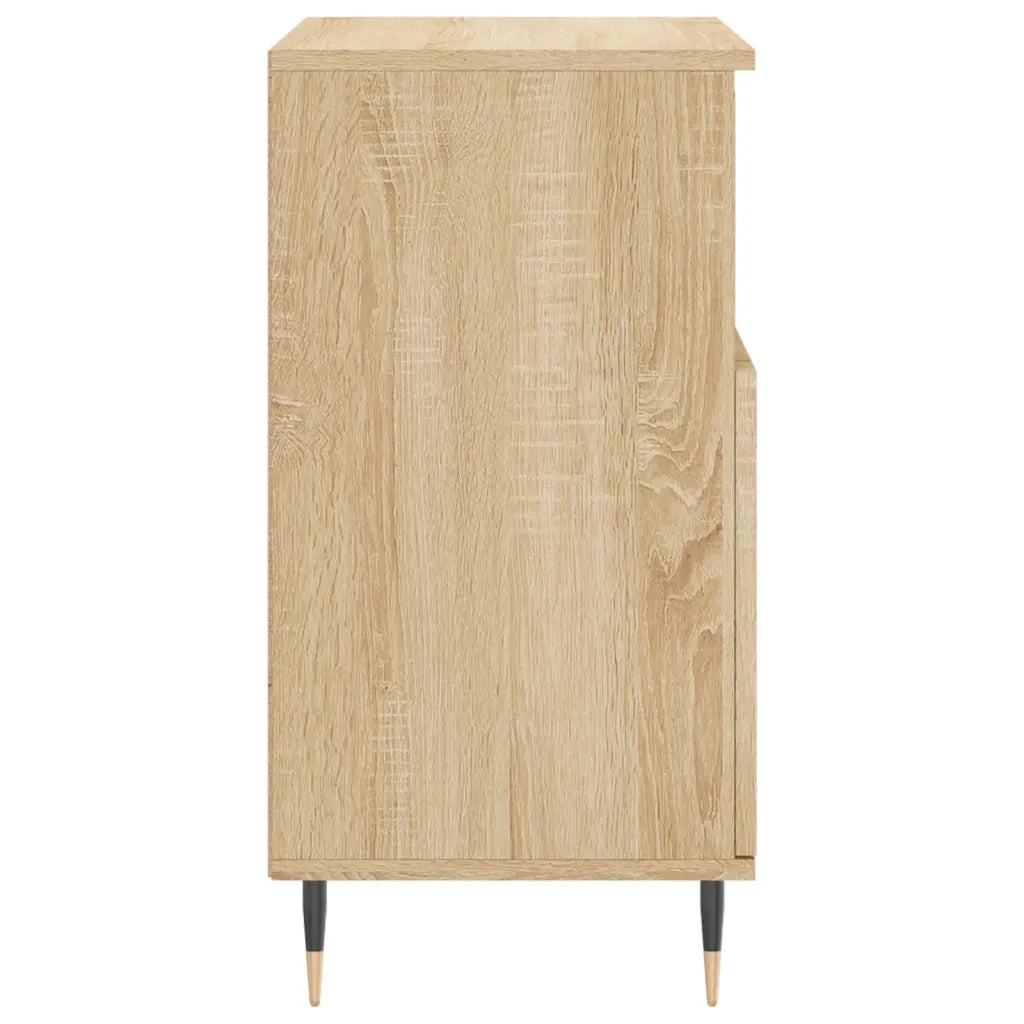 Credenze 3 pz | Madia | Buffet da pranzo | Armadio da pranzo Rovere Sonoma in Legno Multistrato