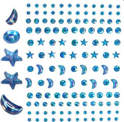 Stelle con Effetto Luccica per il Volto e il Corpo - Ideali per i Festival - Facili da Usare - Disponibili in Diverse Stili