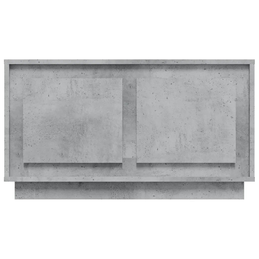Mobile Porta TV-Mobile per TV-Credenza TV Grigio Cemento 80x35x45 cm in Legno Multistrato