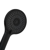 Doccetta vulcano 4 getti abs nero opaco diametro 110