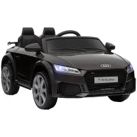 Macchina Elettrica per Bambini 3-5 Anni AUDI TT con Telecomando, Portiere Apribili e Fari LED, Nero