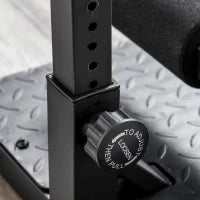 Macchina Squat 3 in 1, Macchina per Deep Sissy Squat Sit Up Push Up Regolabile Acciaio, Multifunzione, per Fitness, Allenamento, Leg Press, Addominali e Flessioni, Nero