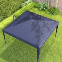 Gazebo da Giardino 3x3 m Pieghevole e Portatile con Copertura Anti UV, Blu