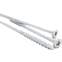 Viti autoforanti legno performant blue diametro 10,0 mm acciaio zincato bianco *** lunghezza 320, pezzi 25, confezione 1