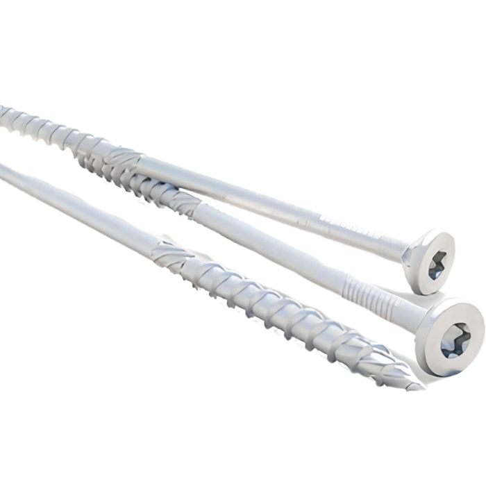 Viti autoforanti legno performant blue diametro 10,0 mm acciaio zincato bianco *** lunghezza 280, pezzi 25, confezione 1