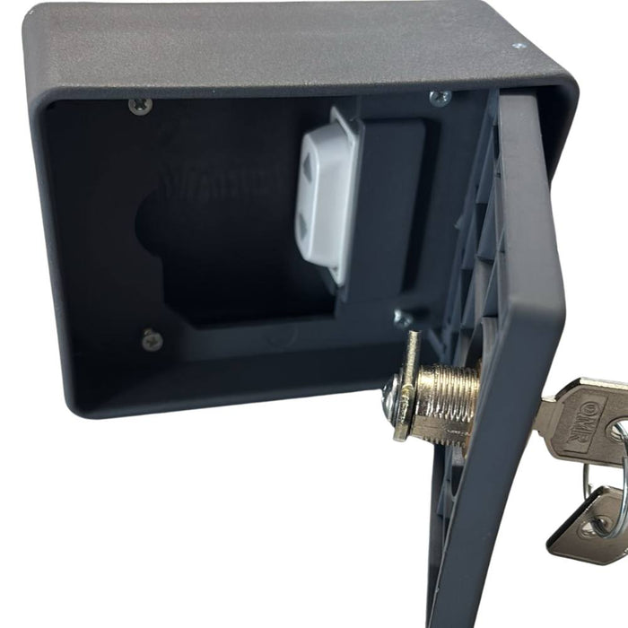 Scatola porta apparecchi zippo 2055 con chiusino blindato da esterno