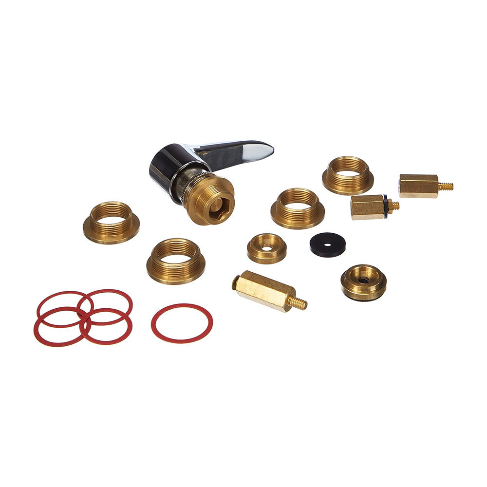 Kit ricambio vitone passo rapido per rubinetti manopola