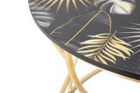 Tavolo Da Caffe' Leaf Top cm Ø 70X43,5