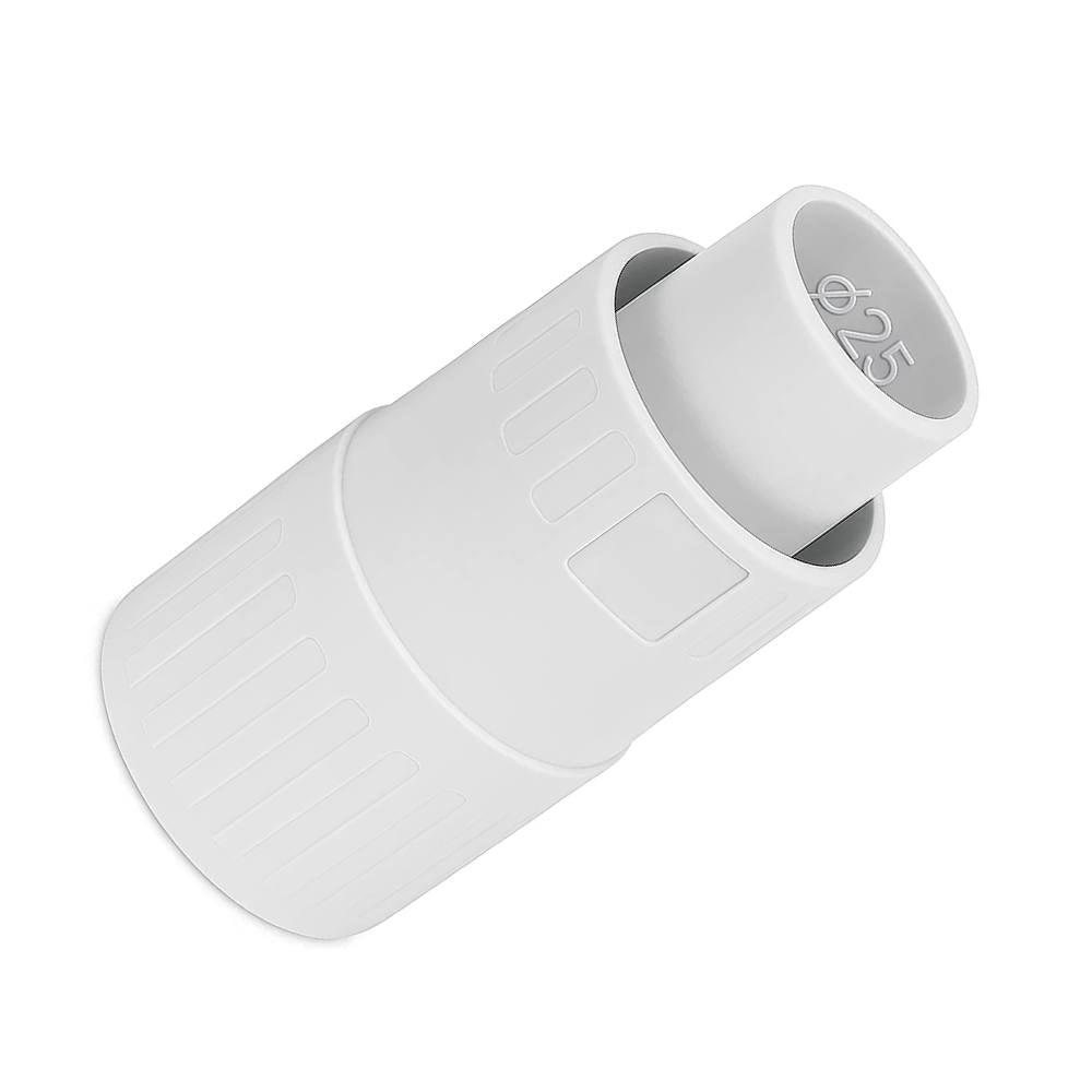 Raccordo dritto faeg ip65 per tubo guaina elettrica in tecnopolimero *** diametro 25 millimetri, confezione 1