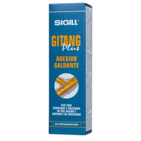 Adesivo trasparente gitang plus incollaggio tubi plastica pvc a pressione 125gr