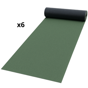 Guaina ardesiata verde casasciutta impermeabilizzazione terrazze 6 rotoli 1x10 m