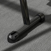 Vogatore a 12 Livelli con Schermo LCD, per Allenamento Cardio a Casa, Capacità Massima 130 kg, Nero