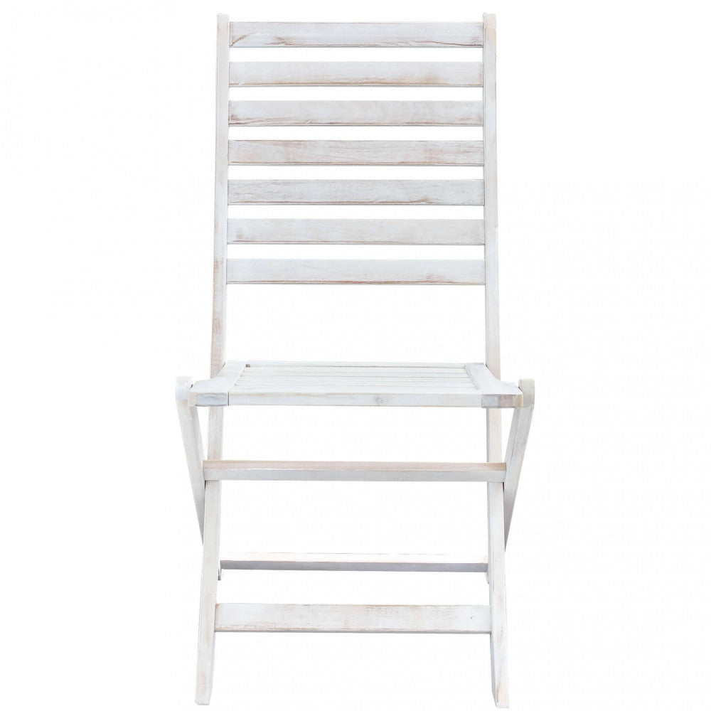 Sedia Serena 46x57x91 h cm in Legno Bianco