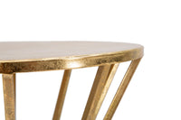 Porta Telefono Stick Glam Ø38x80 cm in Ferro Oro