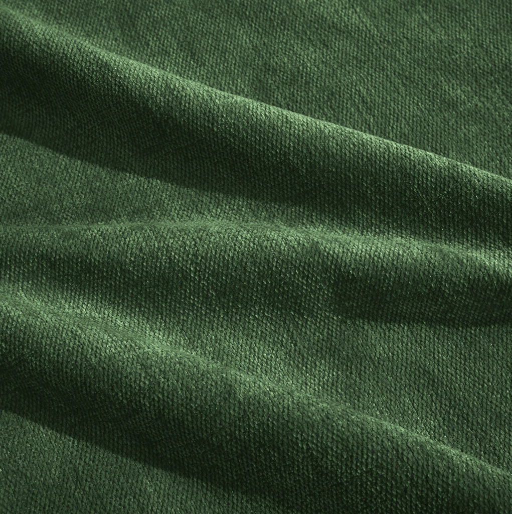 DIVANO Modulare con Pouf in Poliestere Verde