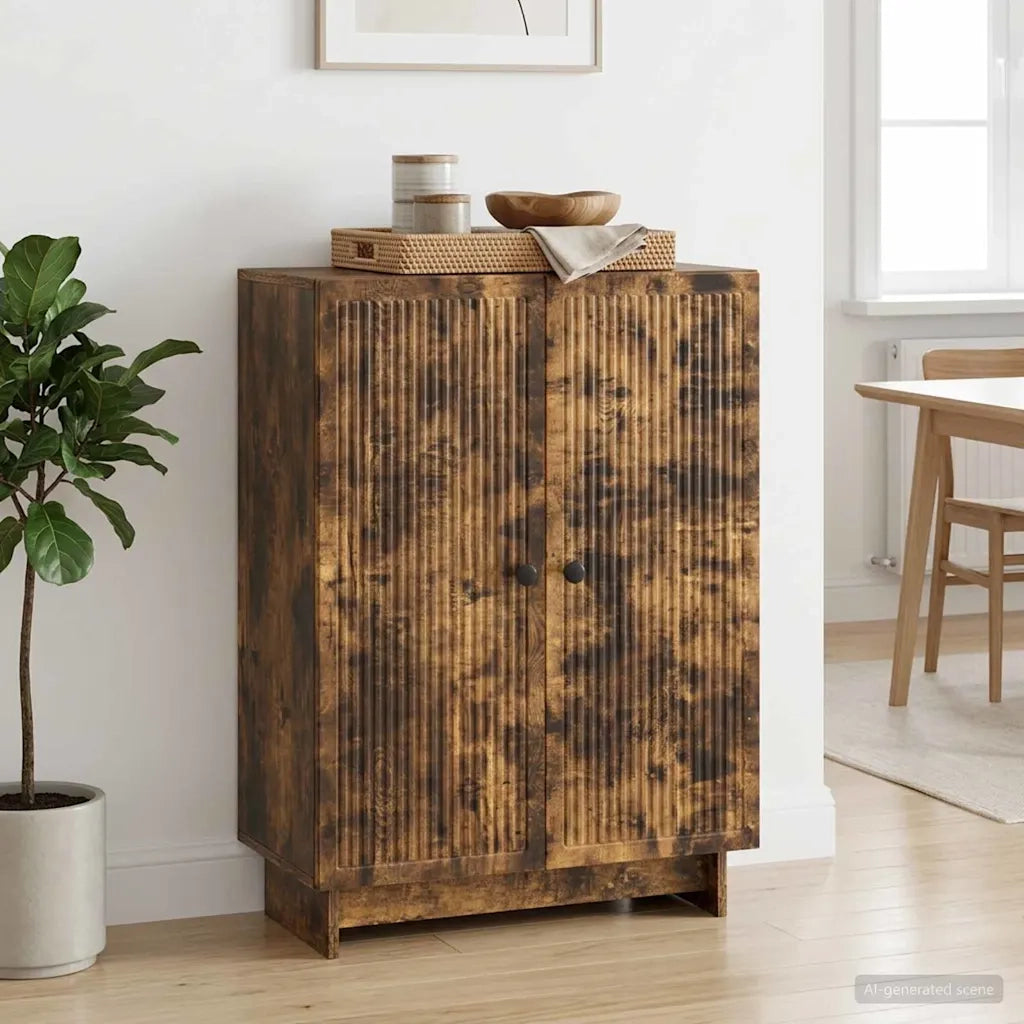 Credenza Rovere Fumo 66 x 34,5 x 90 cm Legno ingegnerizzato 893900