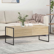 Tavolino da salotto Sonoma 100 x 46 x 40 cm Legno multistrato 886445