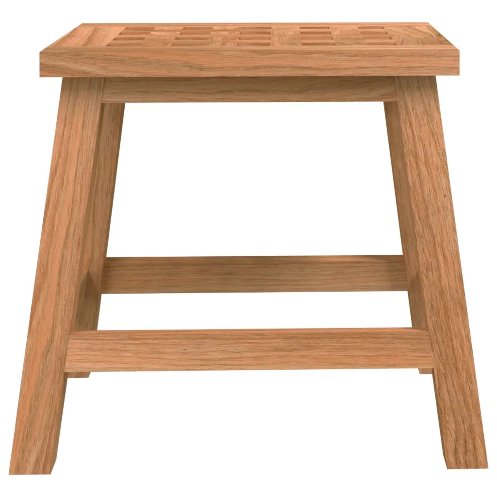 Sgabello 29x22,5x22,5 cm in Legno Massello di Nocecod mxl 95589