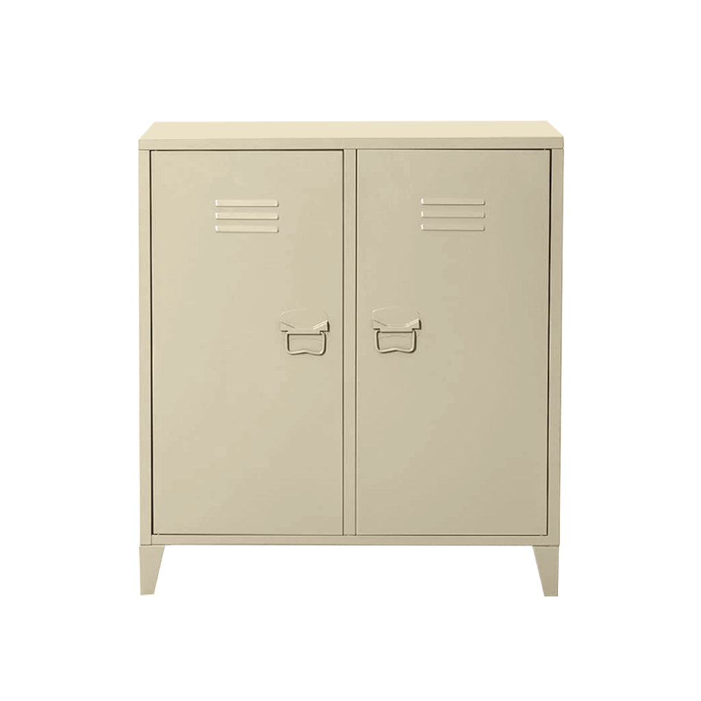 MOBILE 2 ANTE 80X40XH73CM AVANA IN METALLO.