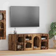 Mobile TV-Credenza per TV-Console TV Legno vecchio 100 x 35 x 40 cm Legno multistrato 461528