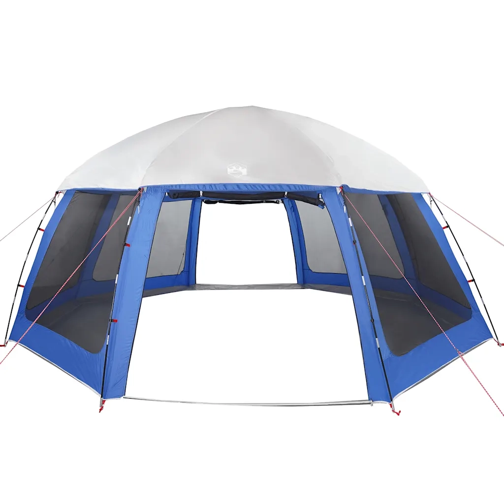 Tenda da piscina con Patta Rimovibile&Pareti in Rete-Tenda per Piscina 612x612 cm 299524