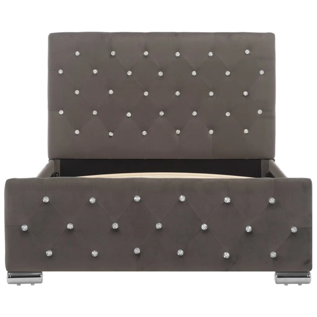 Giroletto Grigio in Velluto 100x200 cm 286830