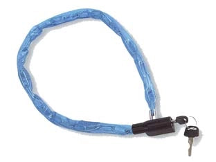 ANTIFURTO A CATENA PER BICI CON CHIAVE- - ø mm.6x75 cm. - 4 blister QUALITY