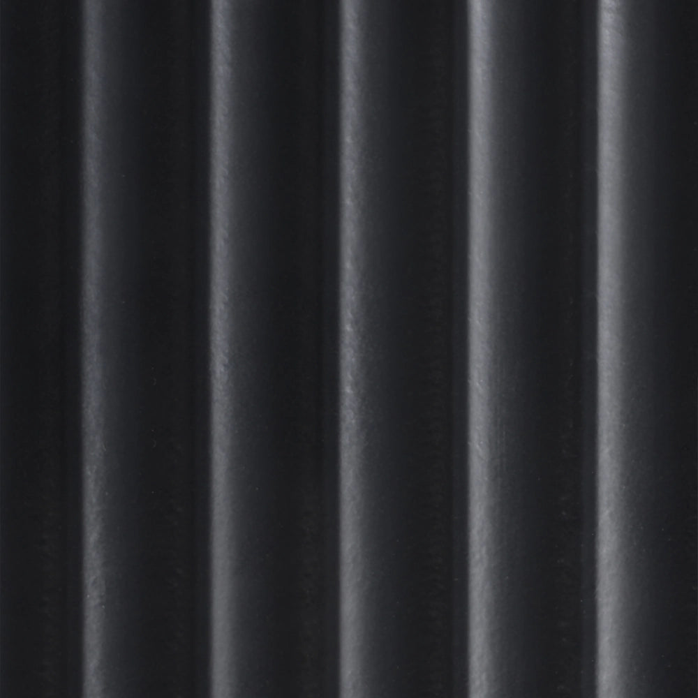 Comodino nero effetto marmo con 2 cassetti stile moderno