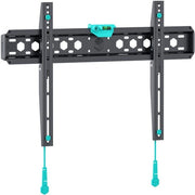 Muurbeugel per schermo da 43 a 85 pollici fino a 68 kg, muurbeugel per schermo ultradunno, muurbeugel per schermo VESA 75x75-600x400, muurbeugel per schermo universale nero FM6-B