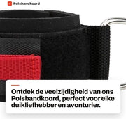 Cintura di sicurezza da immersione - Lunghezza totale 34,5 cm - Materiale resistentente alla abrasione - Poliestere/acciaio inossidabile