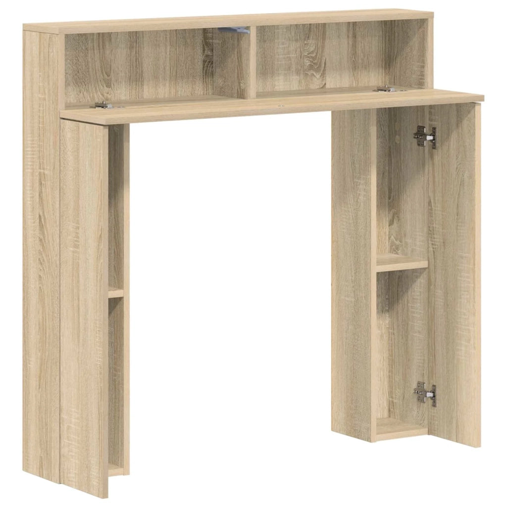 Cornice per camino Rovere Sonoma 102 x 18 x 100,5 cm 8006600