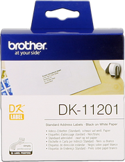 Brother DK-11201 nastro per etichettatrice Nero su bianco
