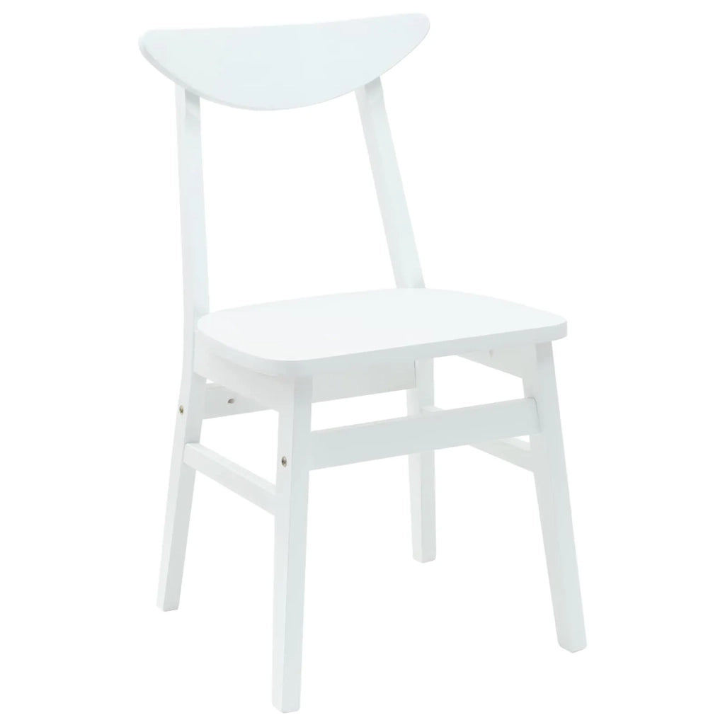 Sedie da pranzo 2 pcs Bianco 42 x 47.5 x 81 cm 42020435