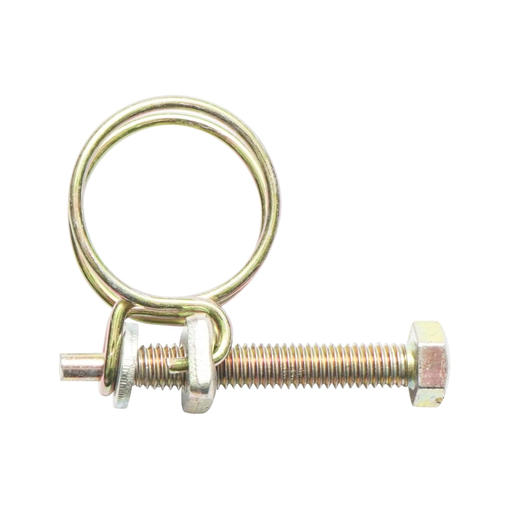 Fascetta stringicavo 15-18mm con vite M5x30mm per tubo flessibile Breckner Germany