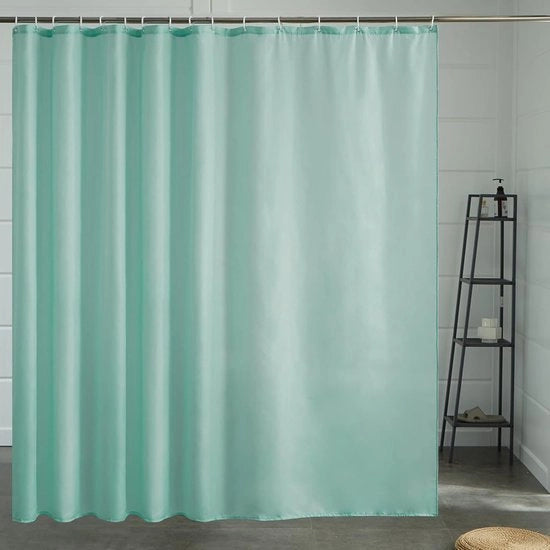 Douchegordino Munito Anti Schimmel Telaio Acquaplastica Impermeabile per Doccia con 16 Hanger e 244x200cm.