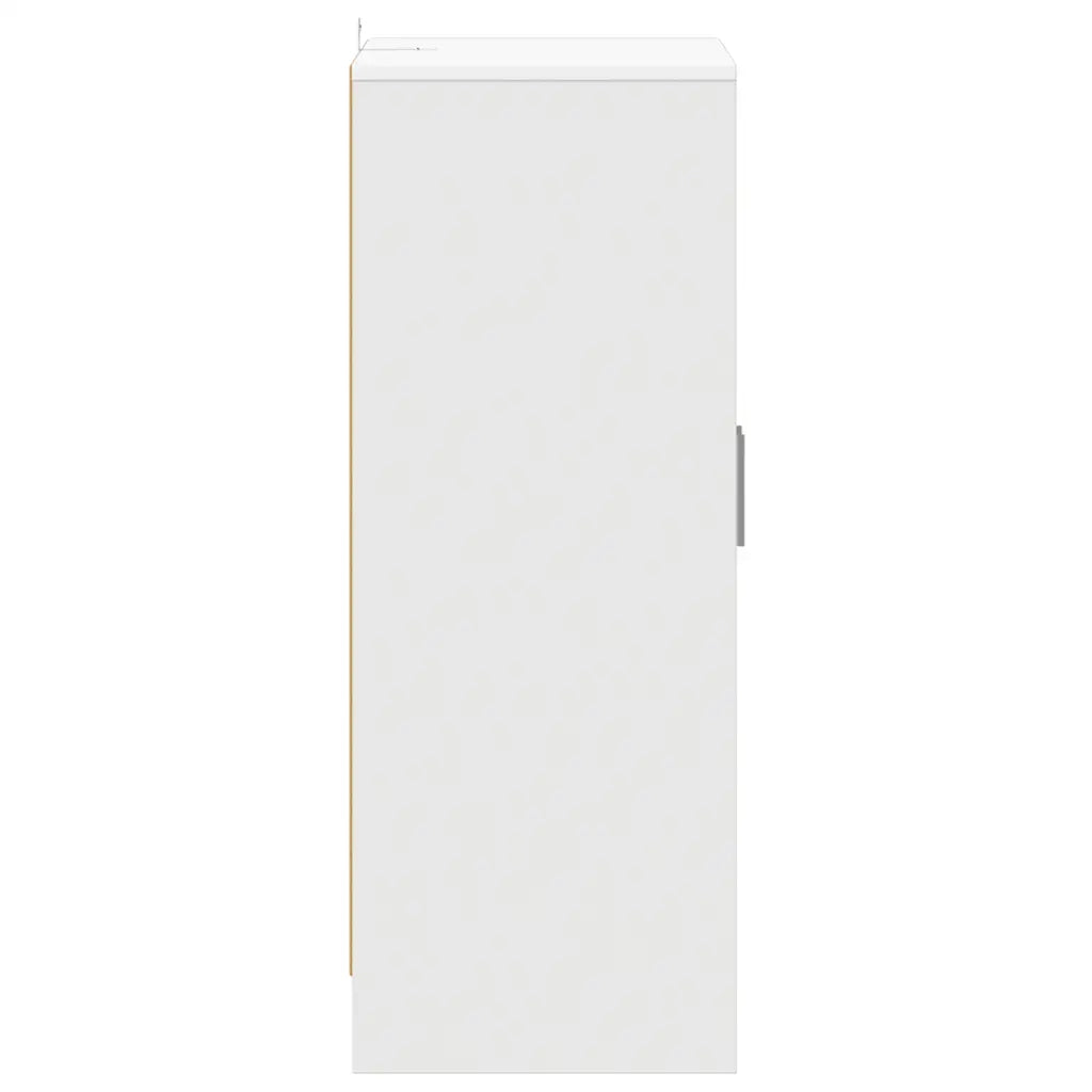 Scarpiera Bianca 60x35x92 cm in Truciolato 808927