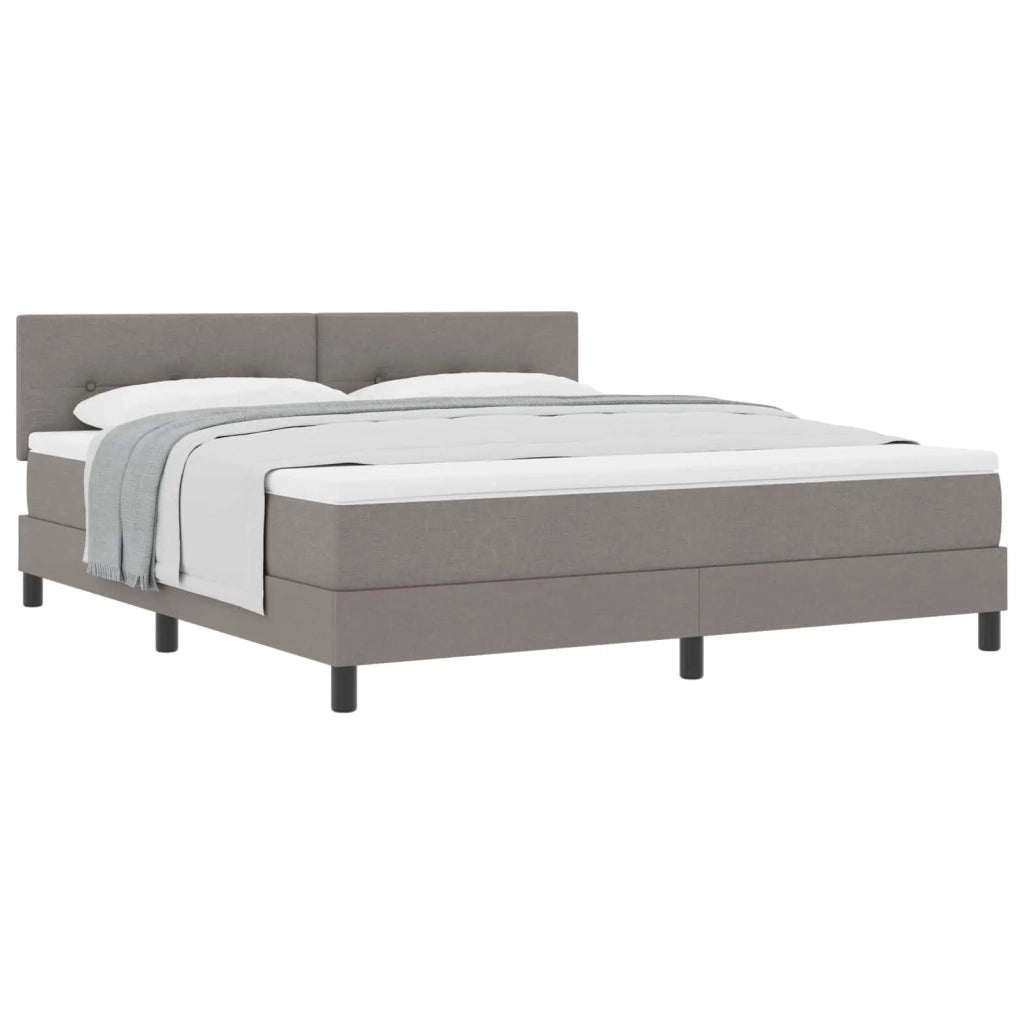 Letto a molle con testiera Talpa 180 x 200 cm Tessuto 3338710