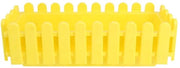 Pianta Resistente al Tempo - Contenitore per Piante Interno/Esterno - Contenitore per Balcone - In Plastica - Recinzione - Per Piante Grassi/Fiori