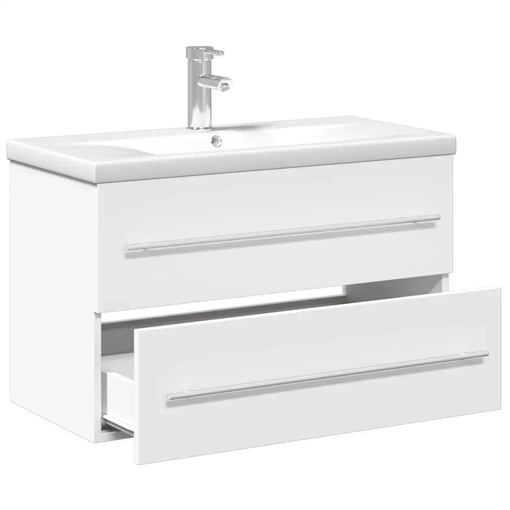 Mobile da Bagno con Lavabo | Armadio Lavabo Bianco