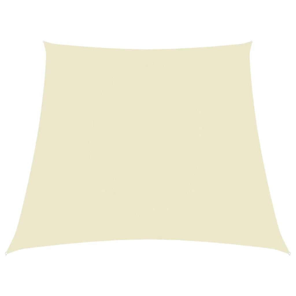 Vela ombreggiante/ombrellone tessuto Oxford trapezoidale 2/4 x 3 m crema 02_0009750