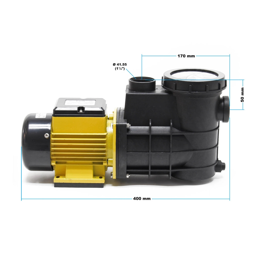 Pompa piscina per ricircolo e filtraggio 13000l/h 550W Pompa di circolazione