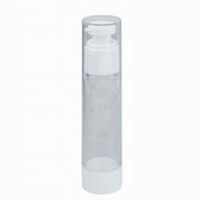Trade Shop - Set 2pz Bottiglia Da Viaggi Vuota Flacone Con Pompa Airless Per Creme 50ml 79407 -