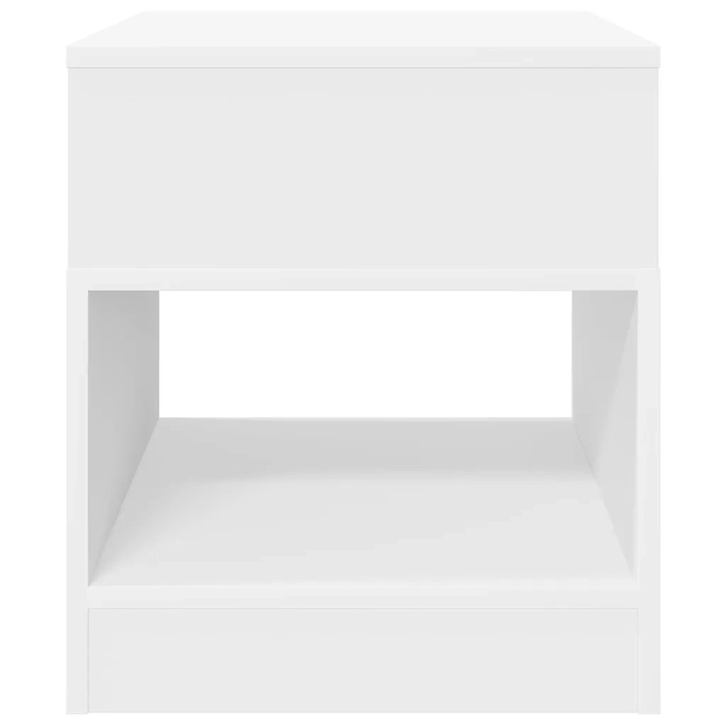 Tavolino Bianco 40,5 x 40 x 45 cm Legno multistrato
