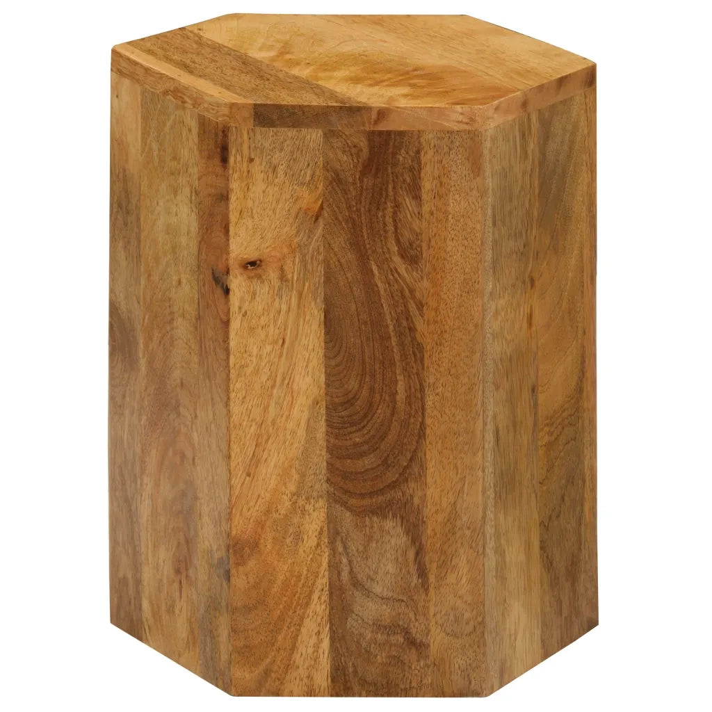 Set Tavolini da Salotto 3 pz in Legno Massello di Mango