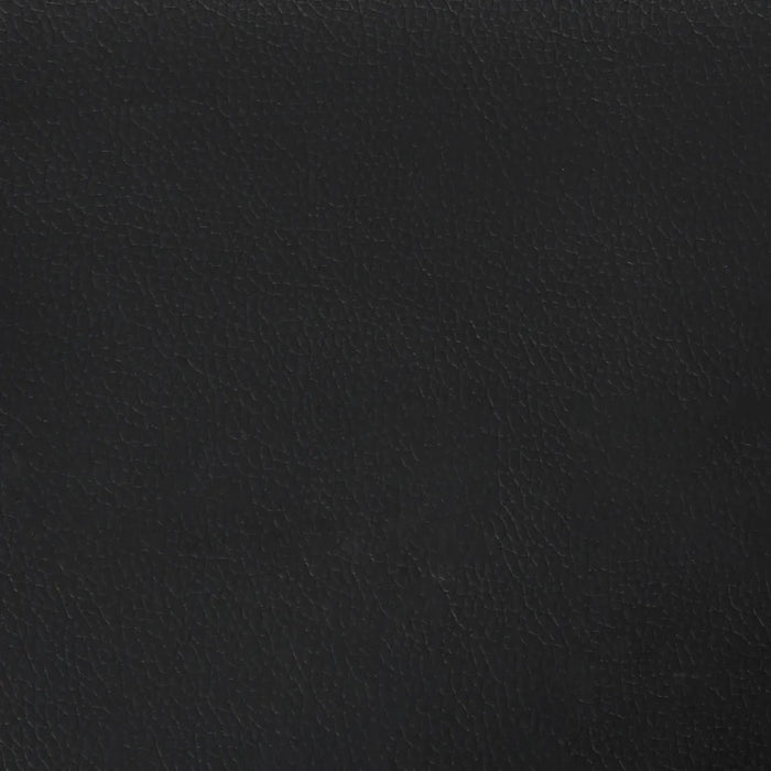 Poggiapiedi Nero 60x50x41 cm in Similpelle 349287