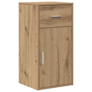 Credenza | Madia | Buffet da pranzo | Armadio da pranzo con cassetto Rovere artigianale 38 x 34 x 75 cm