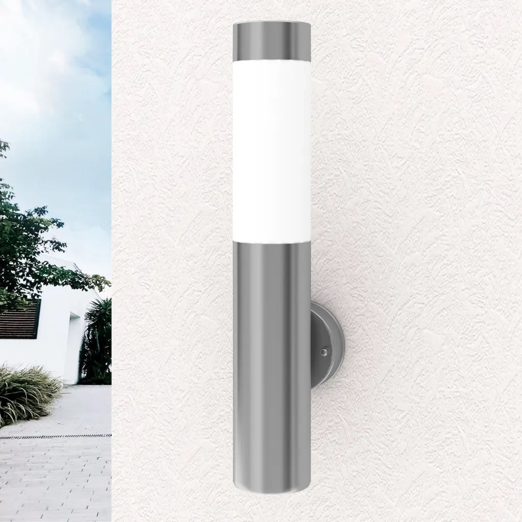 Lampada da Parete RVS per Interni ed Esterni Impermeabile 40370