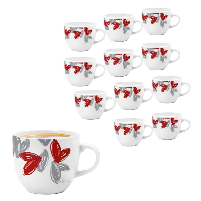 SET 12PZ TAZZE DA CAFFÈ IN LOVE 80ML