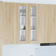 Armadio pensile con porta Rovere Sonoma 60 x 31 x 100 cm 884388